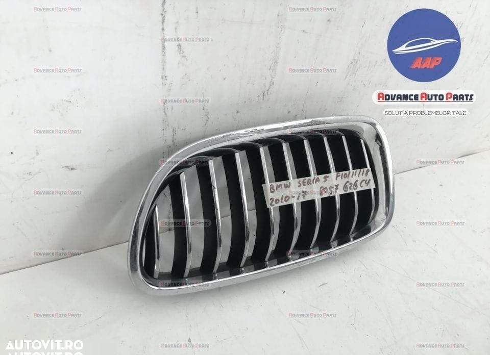 Grila stanga originala BMW Seria 5 F07/F10/F11 2009 2010 2011 2012 201 - 3