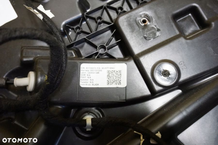 DODGE RAM 1500 2019 - 2023 Podnośnik Szyby Tył Prawy Mechanizm Głośnik USA - 9