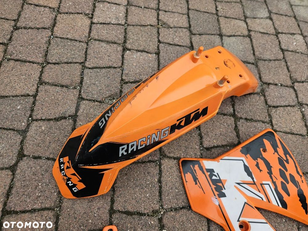 KTM SX 65 ZESTAW PLASIKÓW KOMPLET OWIEWKI OSŁONY BLOTNIK - 5