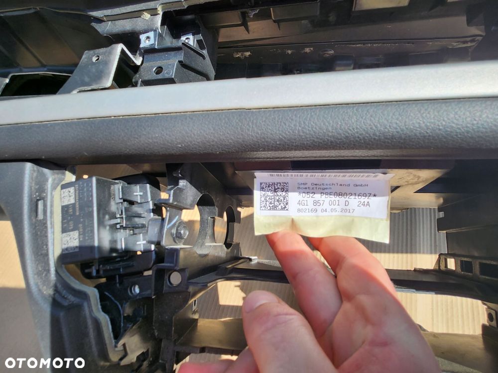 deska konsola kokpit audi a6 c7 orginał 2011- - 7
