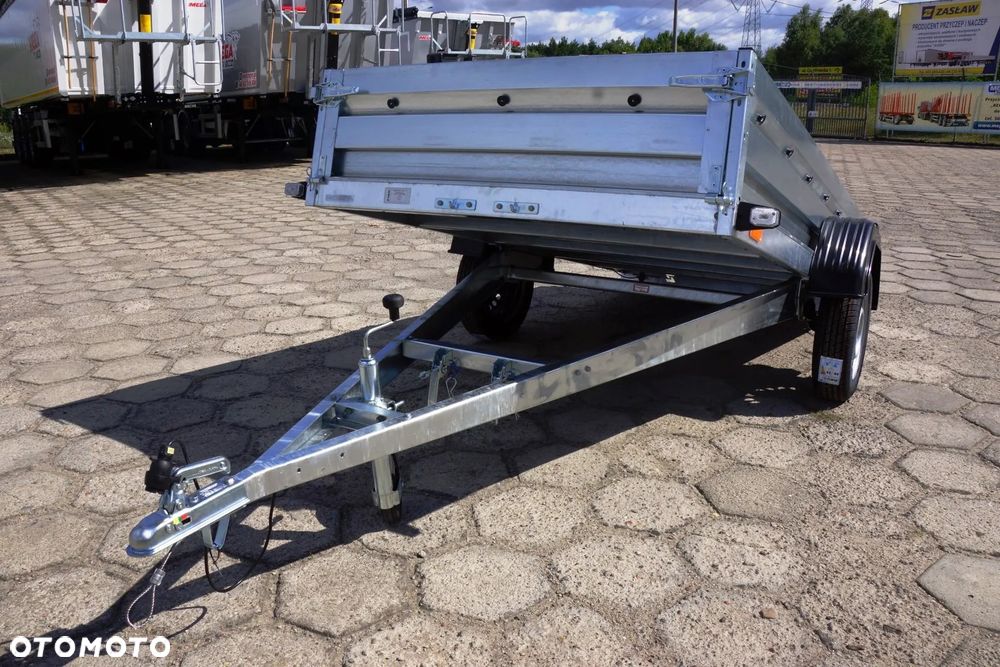 Zaslaw 1 oś, przyczepa towarowa MOCNA I SOLDNA DMC 750 KG - 9