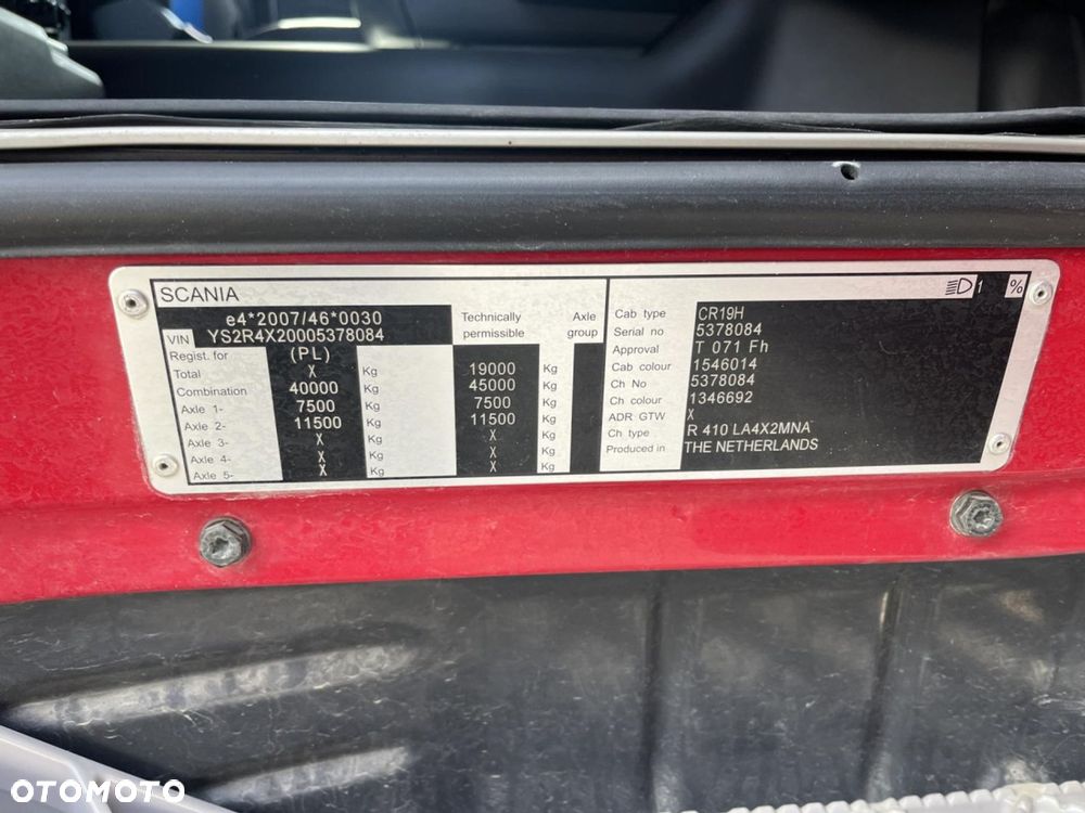 Scania R 410 LA4x2MNA Hydraulika - 8