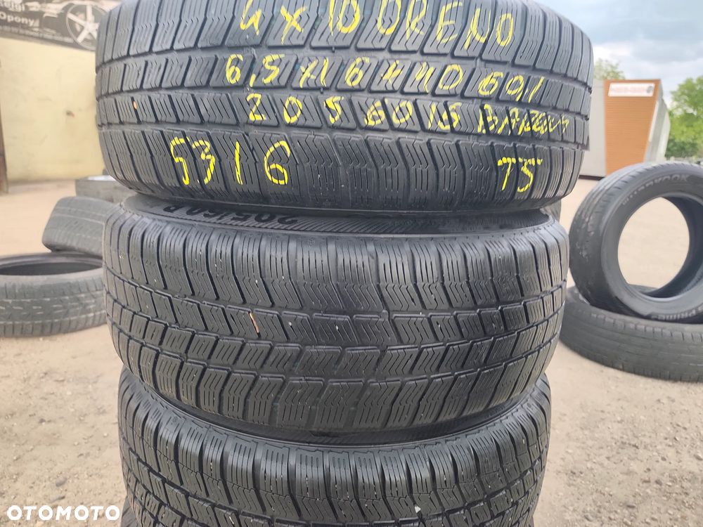 4x100 Felgi Stalowe stal 16 Koła Zimowe Zima RENAULT Captur Clio III 3 IV 4 MEGANE Scenic Modus Twingo NISSAN NOTE MICRA DACIA Dokker Logan Jogger Lodgy Sandero Stepway 7mm Legnica ALU-RAD 205/60 - 8