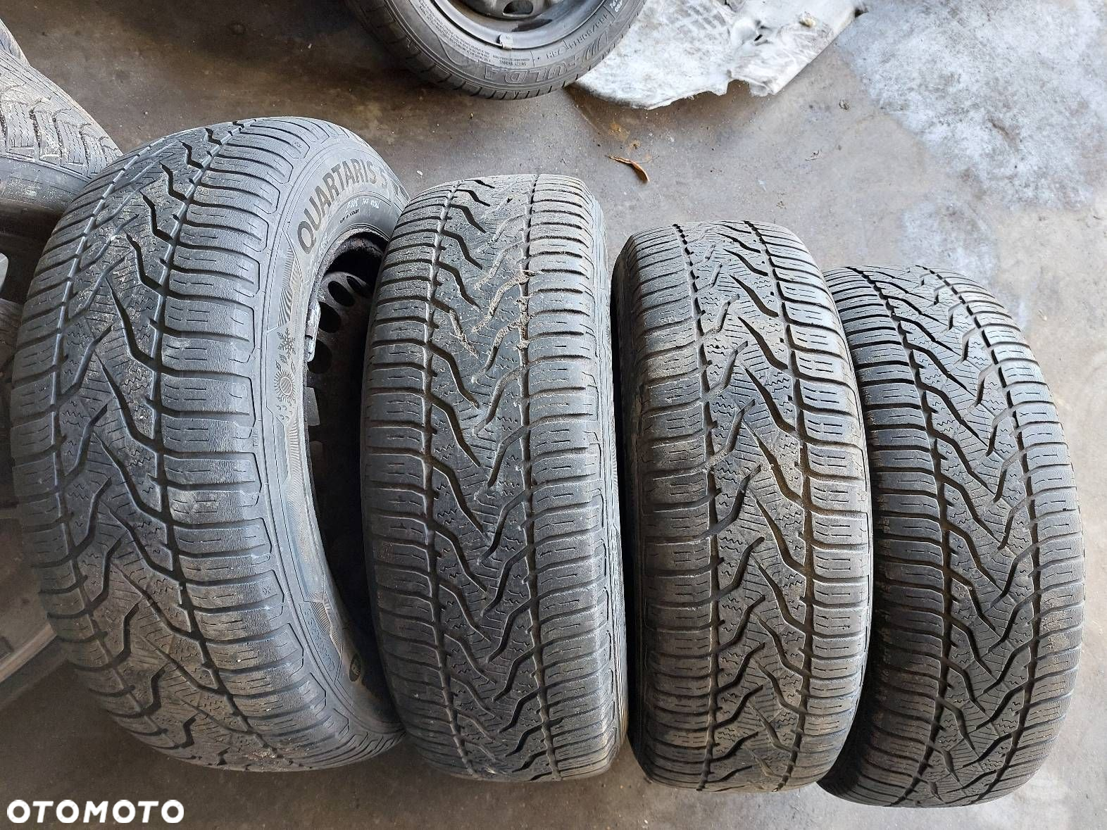 KOŁA KOMPLET FELGI OPONY CAŁOROCZONE 5x112 6Jx15 195/65R15 VW AUDI - 9