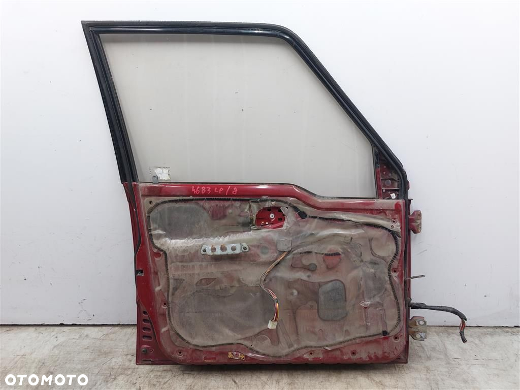 Drzwi przednie lewe przód Suzuki Vitara I 1988-1995 PRZED LIFT CZERWONY - 4