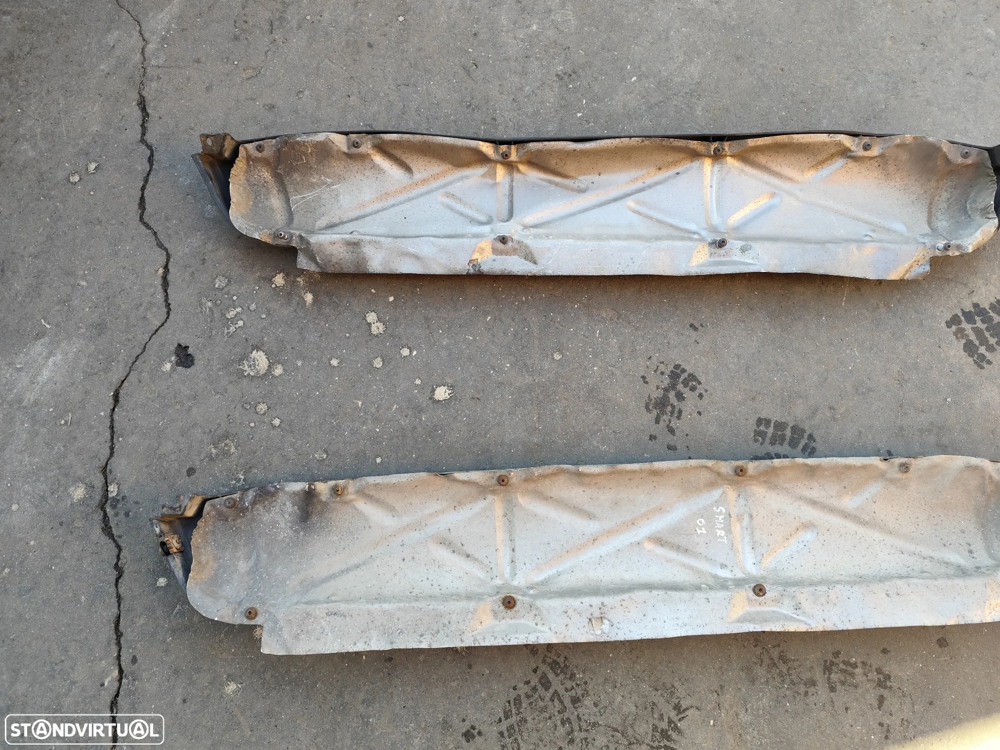 SMART FORTWO 450 PLASTICO FRISO TRAS PARA CHOQUES - 7