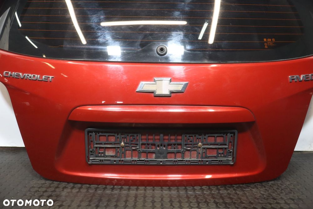 KLAPA TYLNA CHEVROLET AVEO T300 GQV HATCHBACK - 6