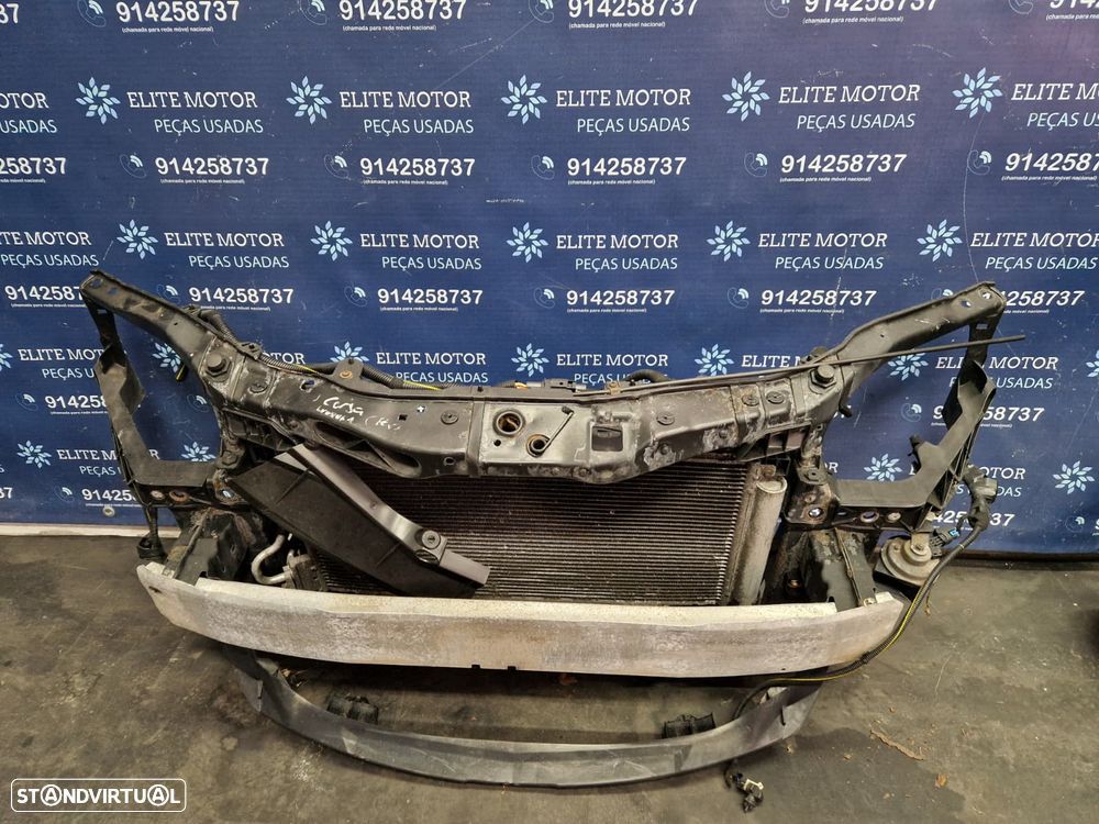 Frente de fibra usada OPEL CORSA D 1.3 CDTI radiadores reforço - 2