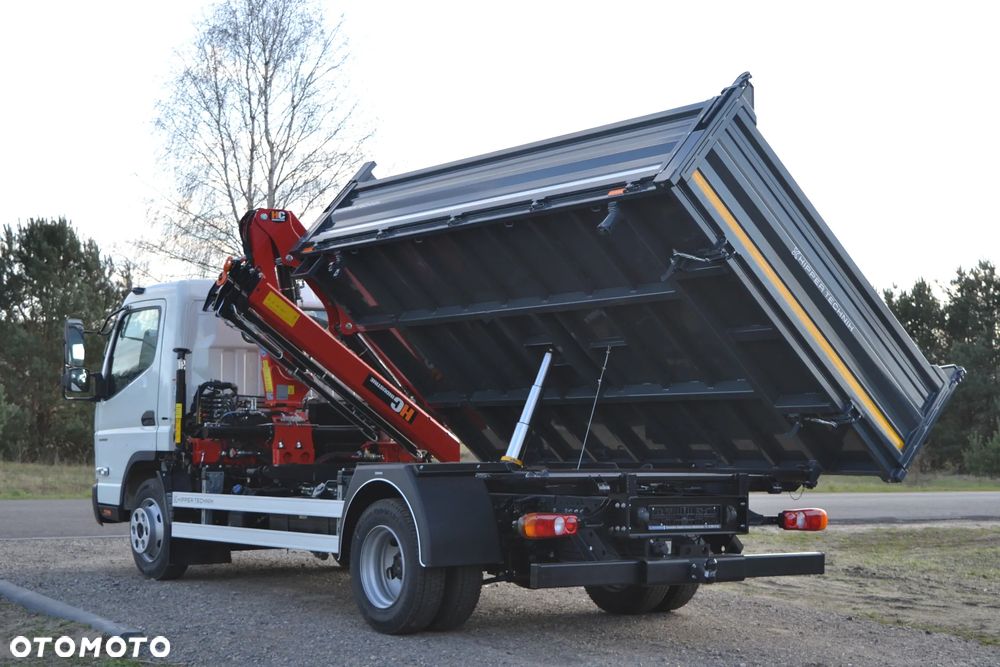 FUSO Mitsubishi Canter 9C18 AMT 3-stronny Wywrot Żuraw Dźwig HDS Wywrotka - 10