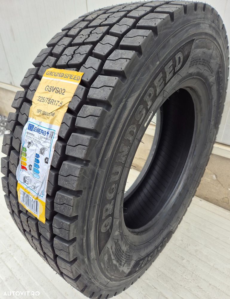 225/75 R17.5, 129M, GROUNDSPEED 16PR, Anvelope tractiune M+S PROMOTIE - 5