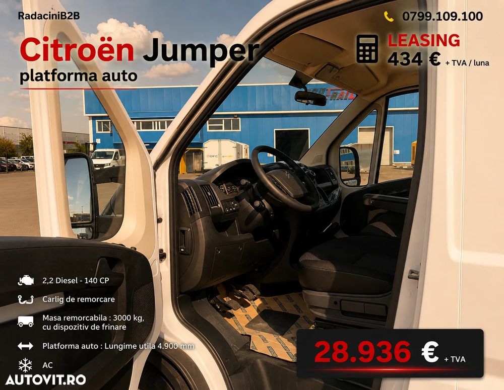 Citroën Jumper paltforma auto - 10
