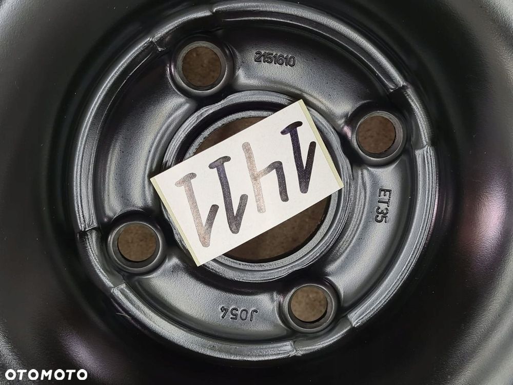 Felga stalowa Felgi Toyota Aygo 2 II 4.5" x 15" 4x100 ET 35 - 5