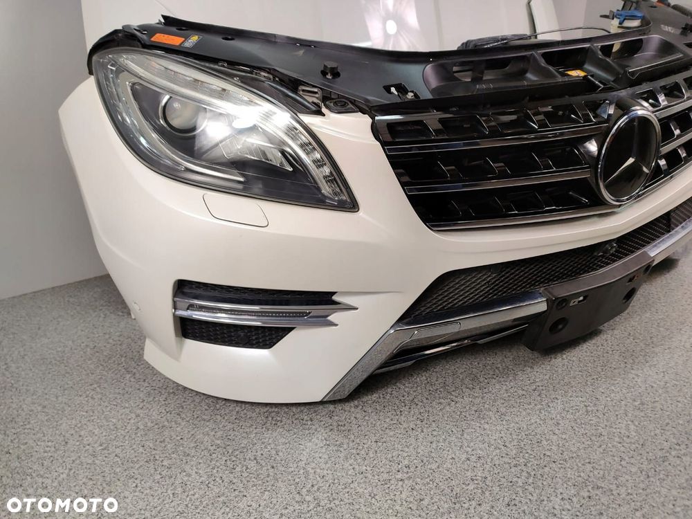 MERCEDES ML W166 AMG ZDERZAK MASKA LAMPY PAS BŁOTNIKI KOMPLETNY PRZÓD 799 - 2