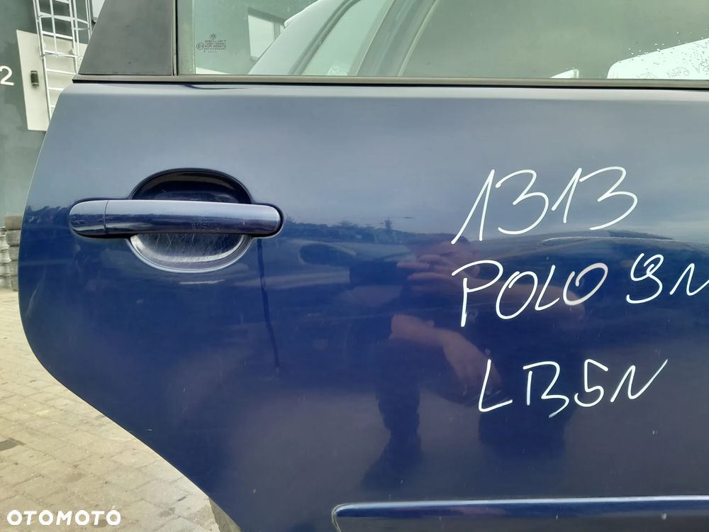 VW POLO 9N DRZWI PRAWE TYLNE PRAWY TYŁ KOLOR: LB5N - 2