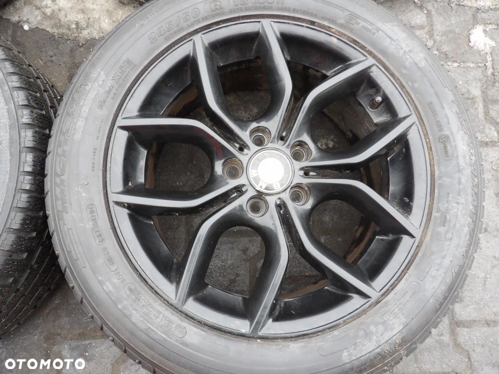 BMW - F25,F26 - CZARNE FELGI - 8Jx18 EH2 IS43 - ORYGINAŁ - JEDEN ROZMIAR - IDEALNE - CENA ZA KOMPLET - 6787579 - 3