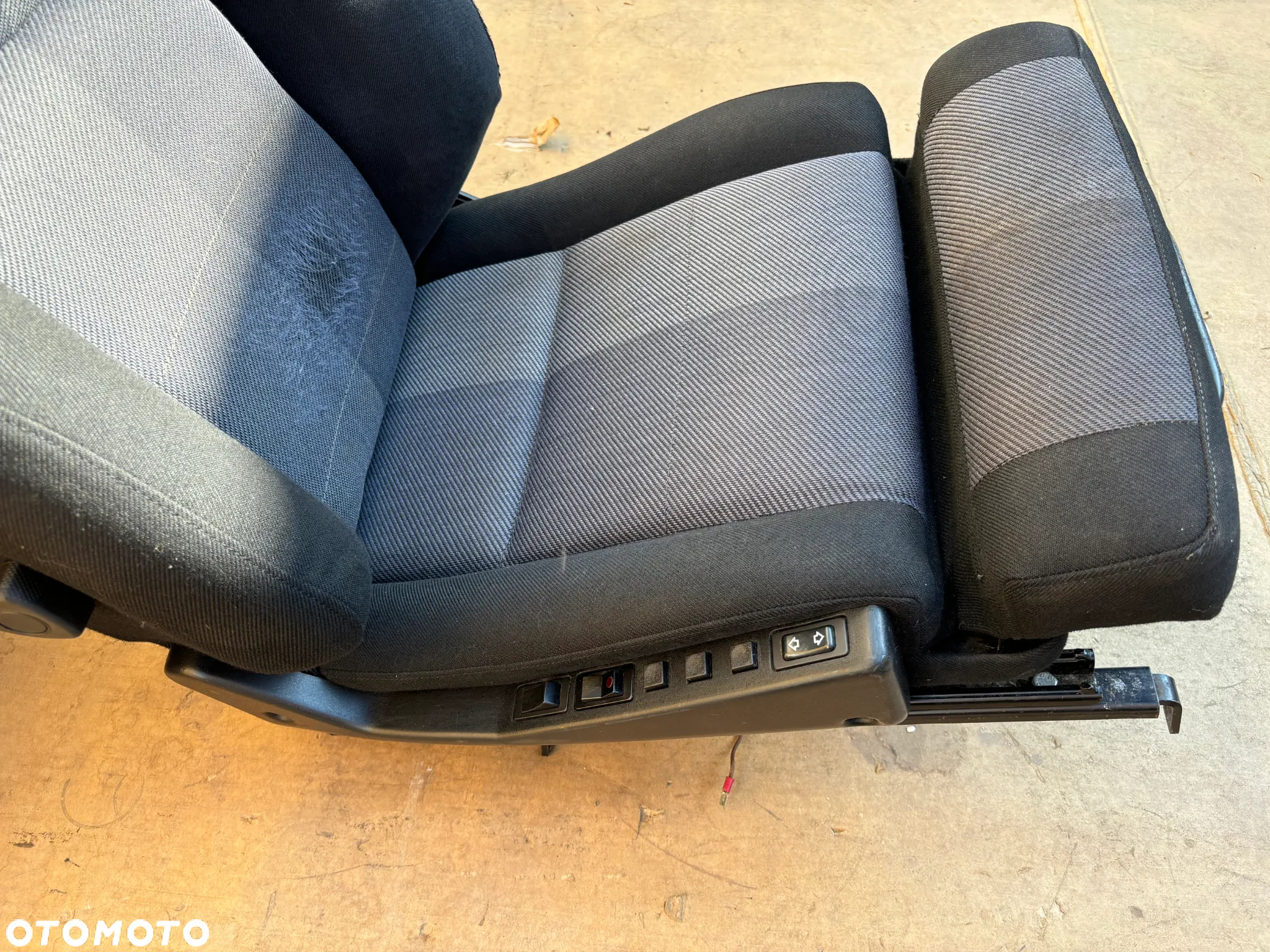 Fotel Recaro Kierowcy Lewy Przedni Elektryczny Mercedes VW BMW Audi Składany - 5