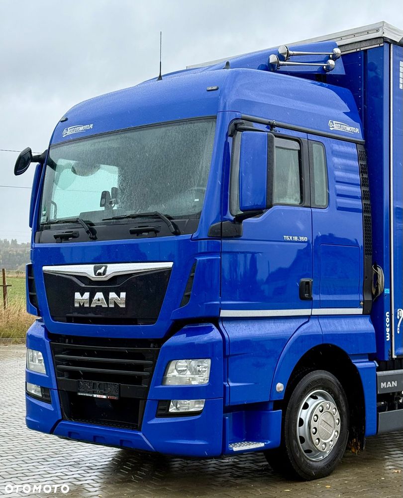MAN TGX 18.360 / FIRANKA / WINDA / 22 PALETY / NISKI PRZEBIEG / SYPIALKA / JAK NOWY - 6