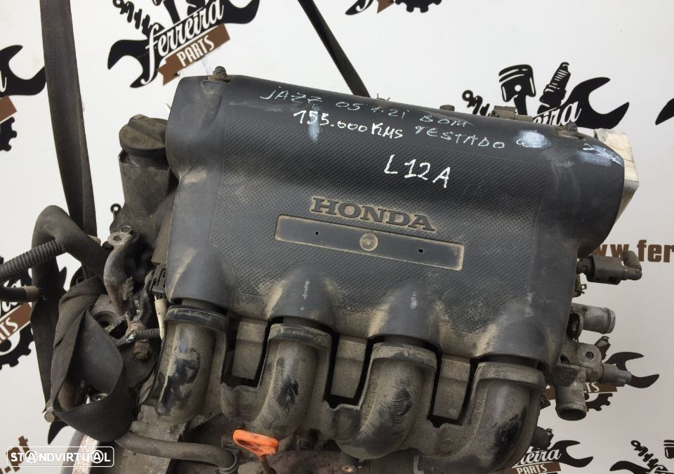 Motor Honda Jazz 1.2i de 2005 REF: L12A - 5