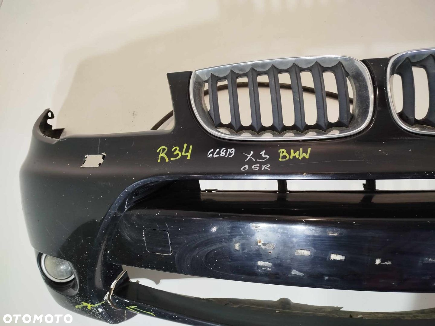 ZDERZAK PRZEDNI PRZÓD GRILL BMW X3 E83 AERO AERODYNAMIC 668/9 - 4