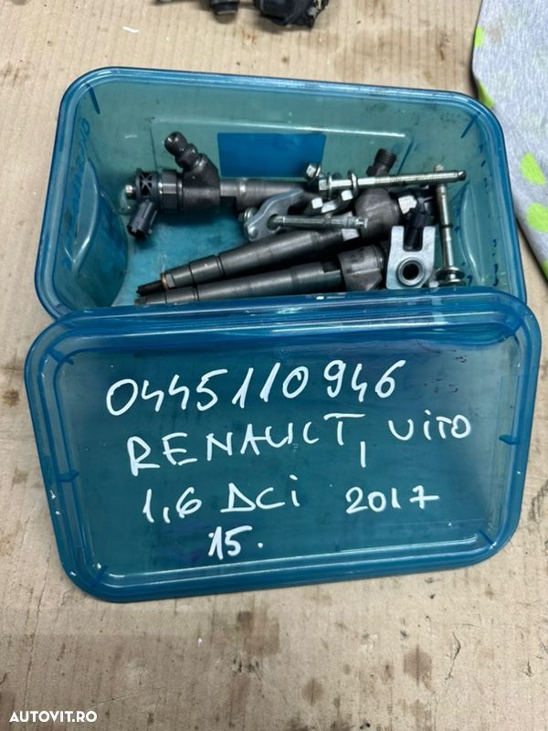Injector 1,6 Dci MERCEDES VITO ,RENAULT TRAFIC, SCENIC an 2016-2020 cod 0445110946 - 2