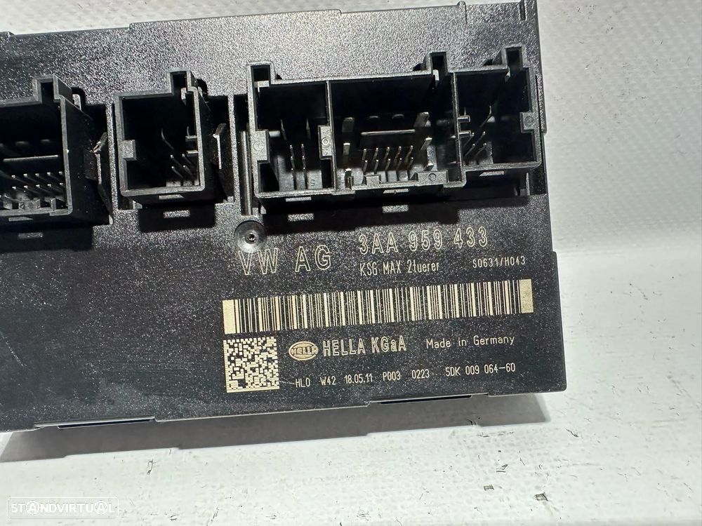 .Centralina Hella Modulo Control Confort CCM VW Volkswagen Passat 3AA959433 2008 - 2017 - 7