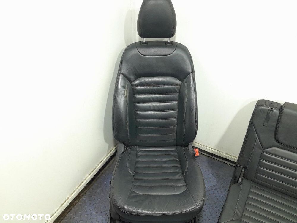 FORD GALAXY MK3 15- FOTELE SIEDZISKO 3 RZĄD 7 OSOBOWE KOMPLET UK - 8