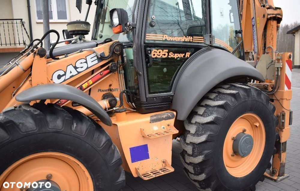Case 695 SR ladowarka kolowa 2008 roku lopata przednia 4x4 - 8