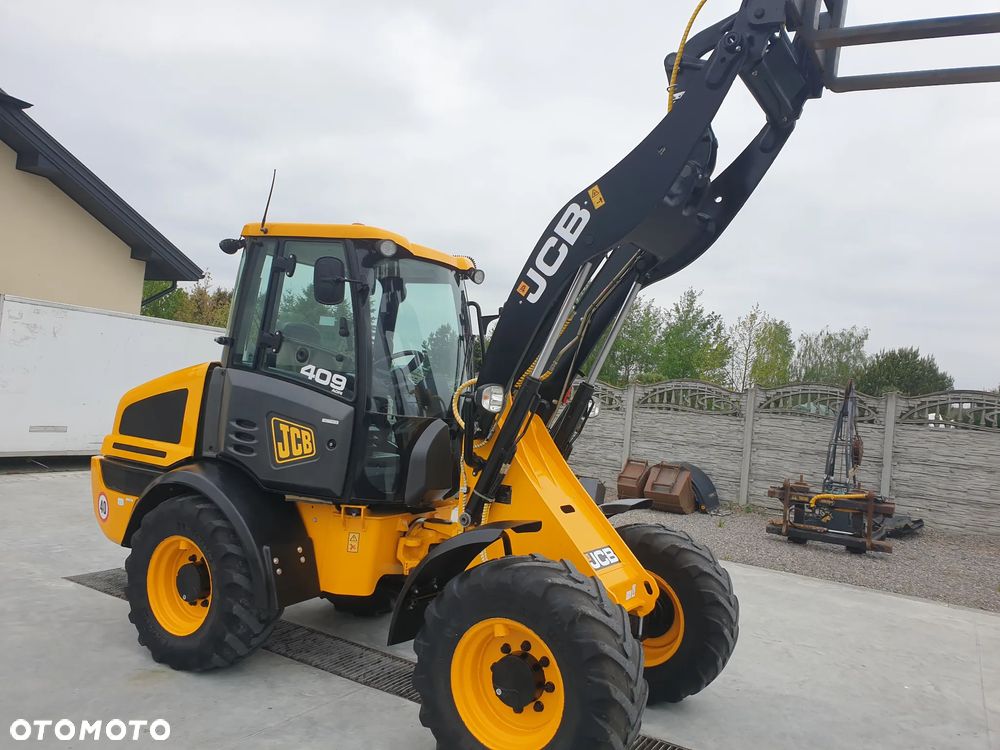 JCB 409 AGRI 40KM/H WIDŁY/ŁYŻKA SPROWADZONA SUPER STAN - 23