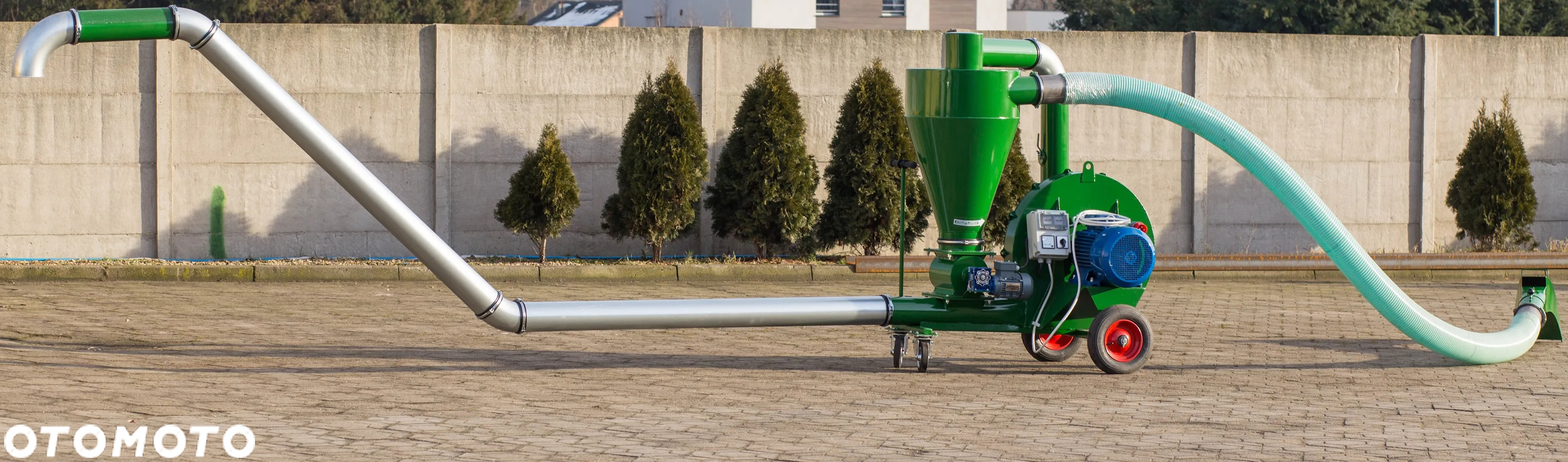 Dmuchawa do zboża Przenośnik pneumatyczny do ziarna M-Rol T422 o mocy 15 kW - 2