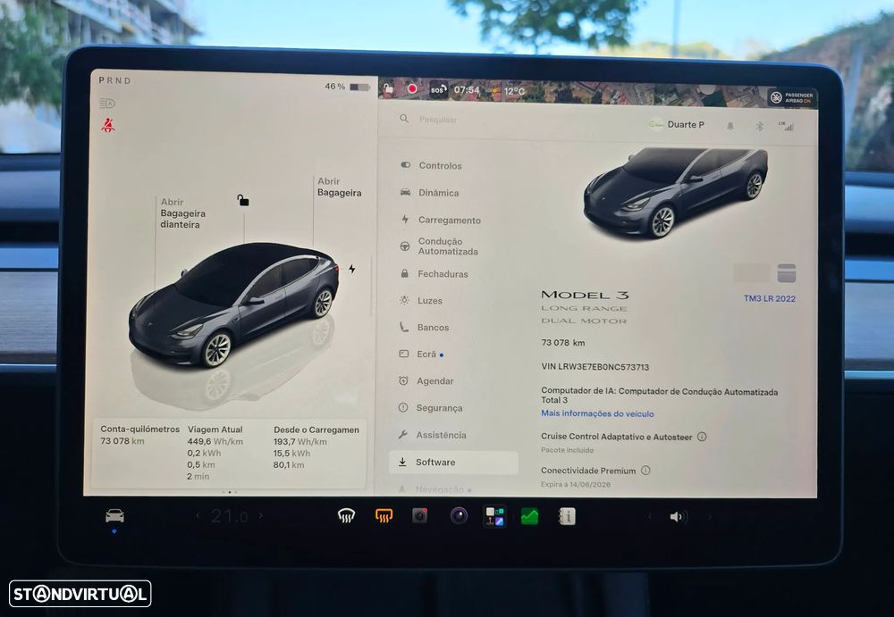 Tesla Model 3 Long Range Tração Integral - 10