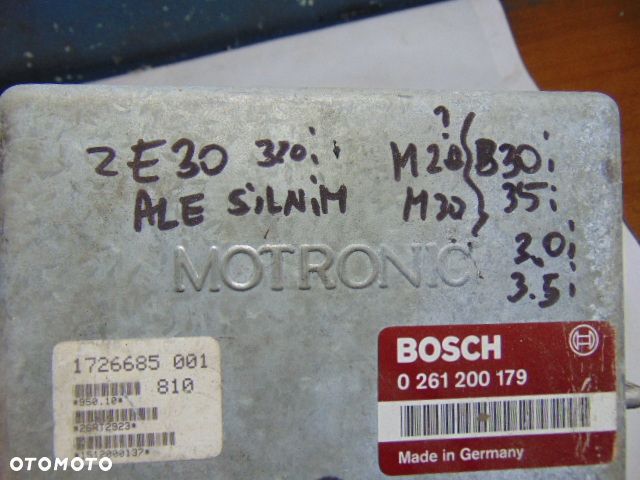 BMW e32 e34 e24 3.5i KOMPUTER SILNIKA 0261200179 1726685 - 5
