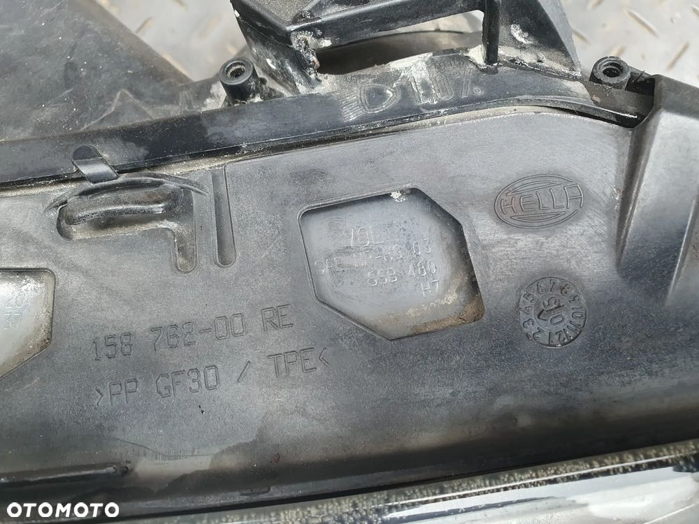 BMW 5 E60 E61 REFLEKTOR LAMPA XENON PRAWA PRZEDNIA PRAWY PRZÓD HELLA 162396 158762-00 RE 159332-00 - 8