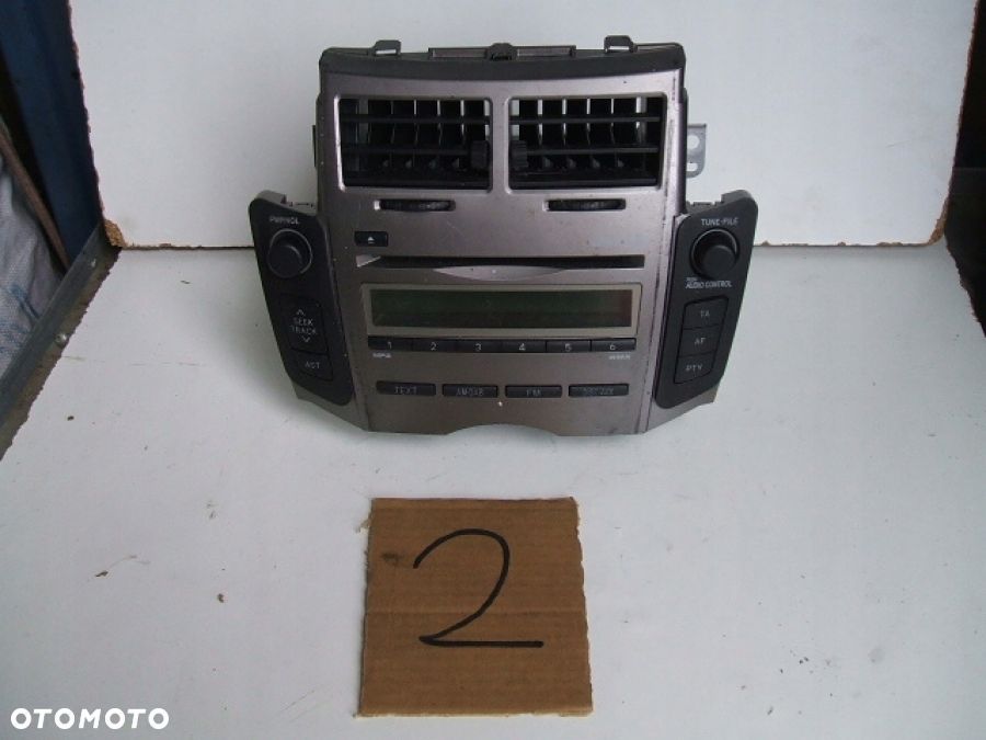 TOYOTA YARIS II RADIO CD RDS MP3 86120-0D210 86120-0D500 - 5