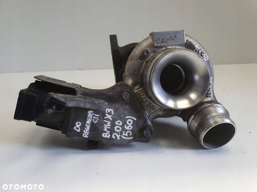 TURBOSPRĘŻARKA BMW X3 E83 2.0 D _ turbo 7797781 - 3