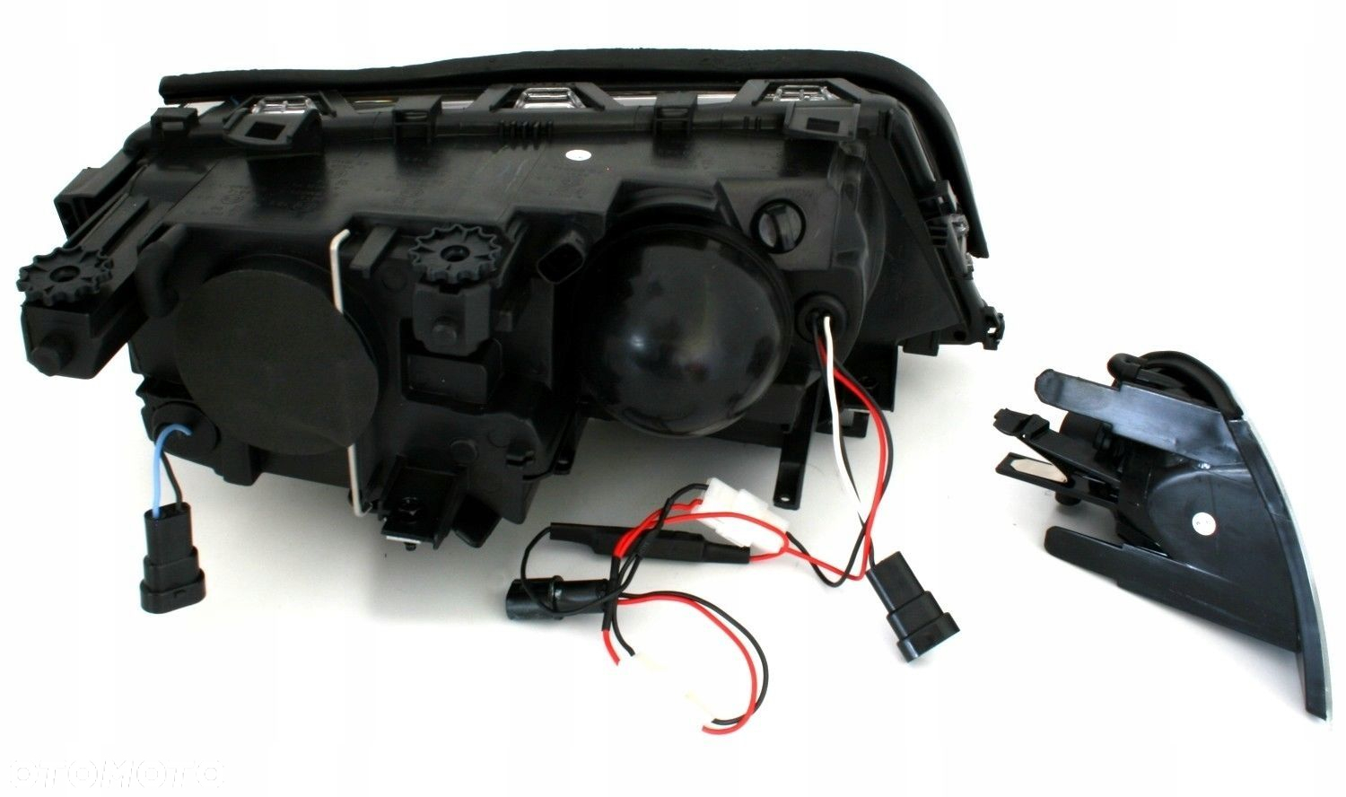 LAMPY REFLEKTORY Do BMW E46 COUPE CABRIO Od 1999 Do 2003 BIAŁE RINGI LED - 6