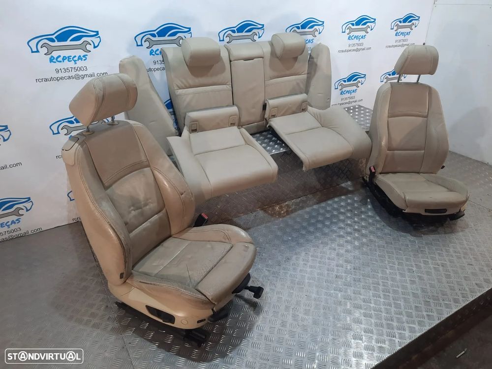 BANCO BANCOS BMW SERIE 3 E92 COUPE PACK M PELE ELETRICOS AIRBAG FRONTAIS FRENTE TRASEIRO TRÁS - 5