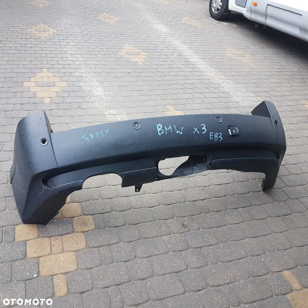zderzak tył tylny bmw e83 przed lift oryginał - 2