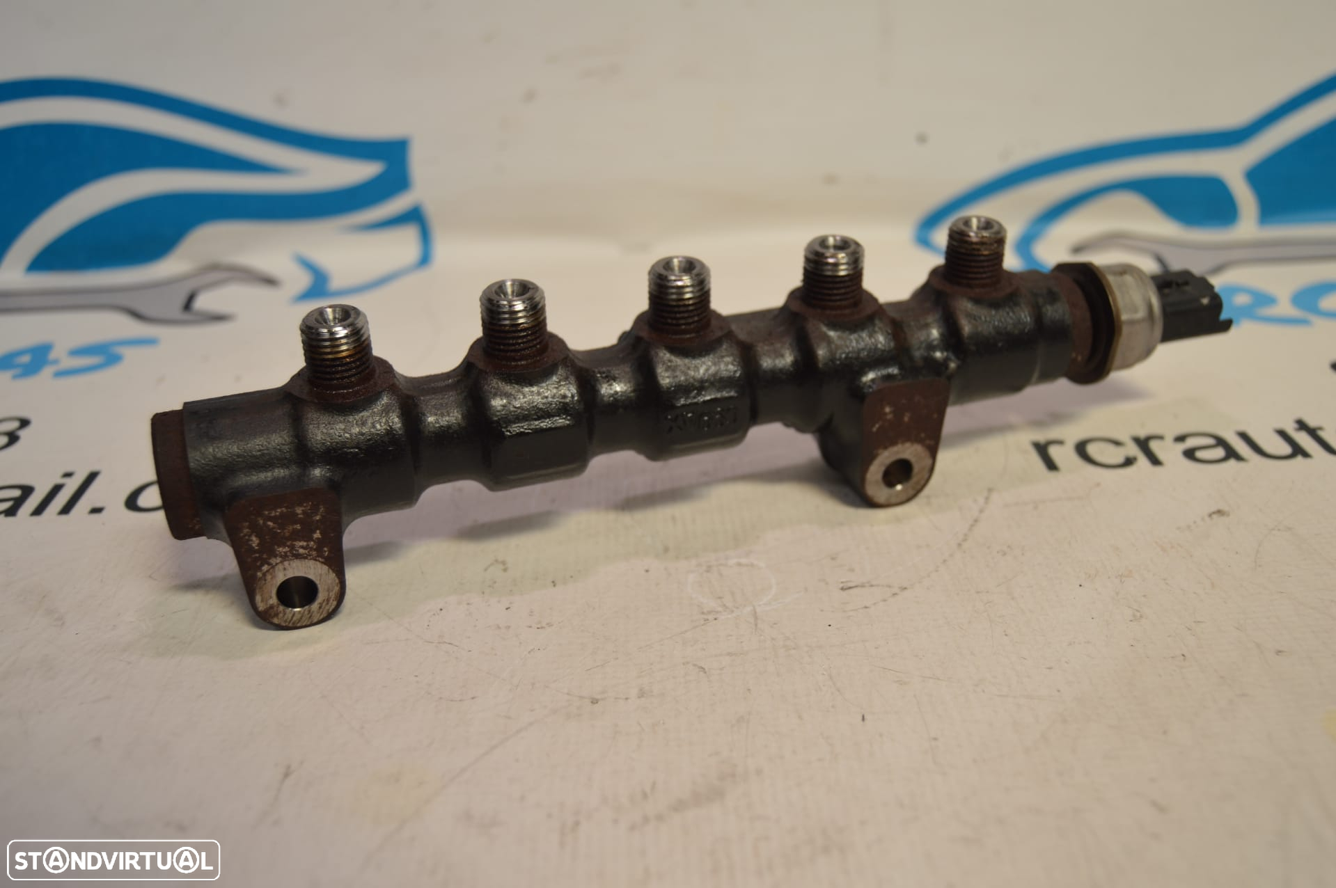 REGUA INJETOR INJETORES MINI COOPER R56 1.6D 16V 110CV 9HZ 9654592680 CLUBMAN R55 CABRIO R57 PEUGEOT PARTNER 207 307 308 407 CITROEN BERLINGO C2 C3 C4 MAZDA 3 FORD FOCUS FIESTA CMAX C-MAX INJECTOR INJECTORES - 3
