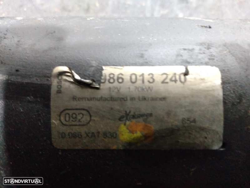 MOTOR ARRANQUE FIAT SCUDO CAIXA/CHASSIS -0986013240 - 3