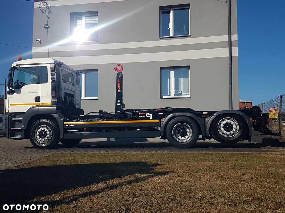 MAN 26.430 TGS 3-OSIE HAKOWIEC MULTILIFT OPTIMA 20S HIAB KLIMA 6x2 - 12