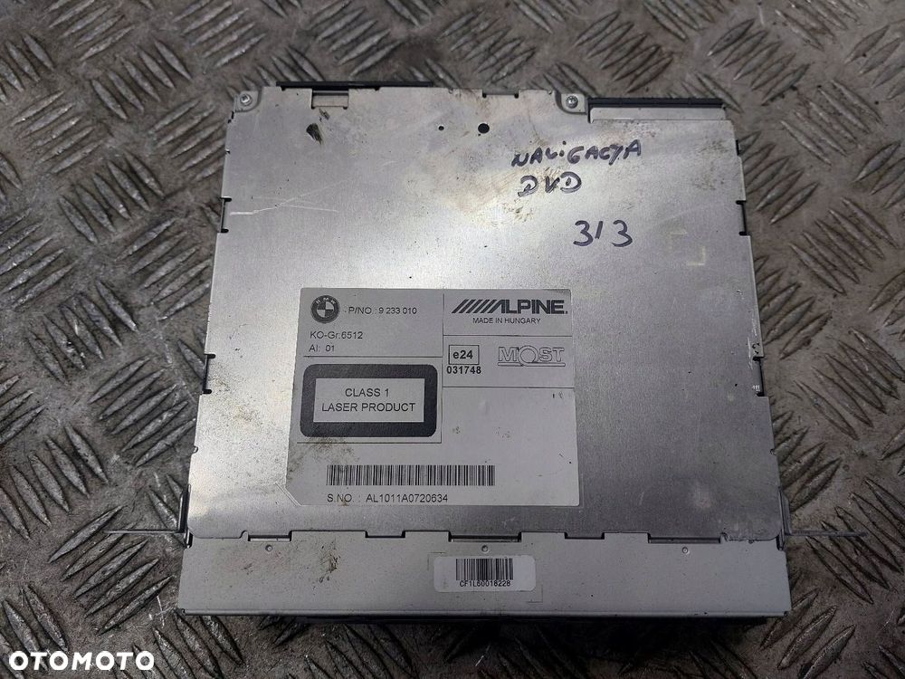 PANEL + WYŚWIETLACZ + CZYTNIK IDRIVE BMW F10 520d 9206444 9233010 - 5