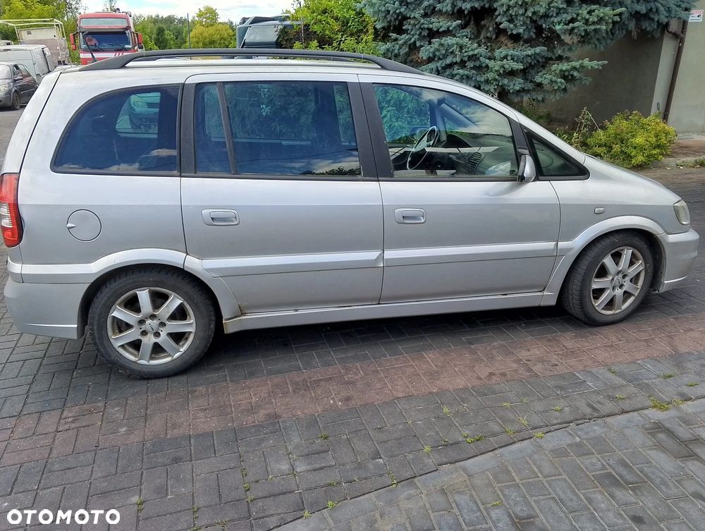 KOMPLETNY PAKIET OPC / SPORT Opel Zafira A FL (Lift) (03-05r.) Lakier Z 157 / 2AU  EUROPA ZDERZAK PRZÓD ZDERZAK TYŁ PDC CZUJNIKI NAKŁADKI NADKOLI PROGI GRILL ATRAPA ZESTAW KAROSERYJNY DO ZAŁOŻENIA - 2