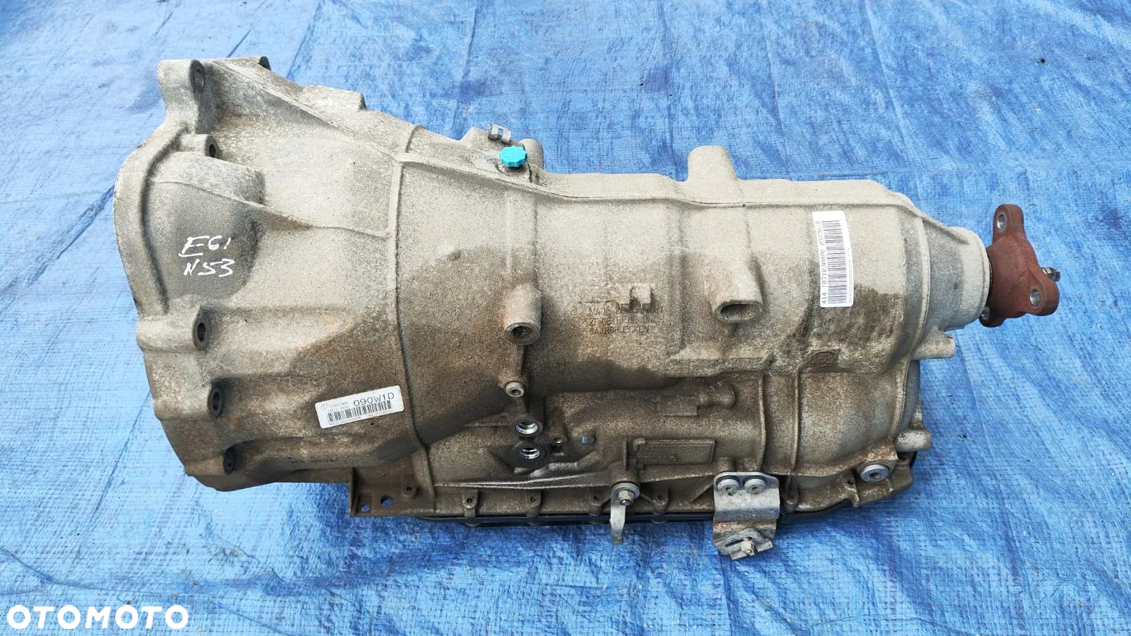 SKRZYNIA BIEGÓW KOMPLETNA SPRZĘGŁO HYDROKINETYCZNE KONWERTER 6HP-21 6HP21 7581405 090W1D 7576211 241049 1071301142 BMW E60 E61 E63 E64 LCI LIFT 3.0i N53 N53B30A 272KM - 3