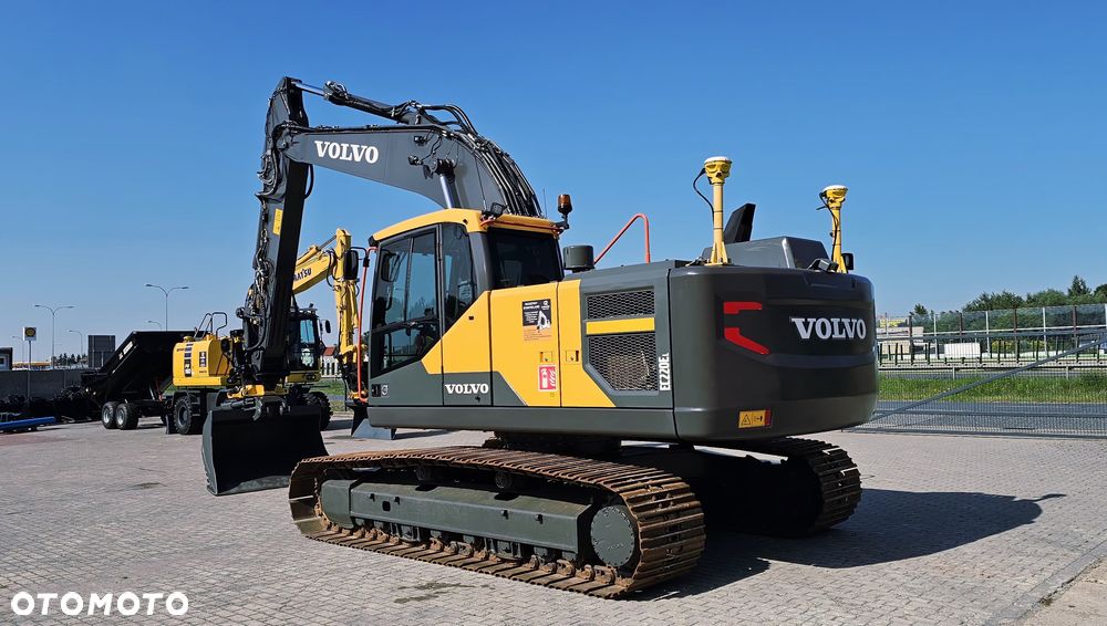 Volvo EC220EL (EC220, EC250) Trimble 3D głowica Engcon/Roto szczypce - 3