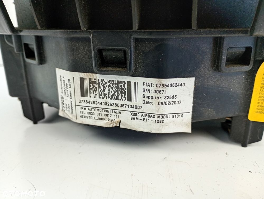 poduszka kierowcy airbag peugeot boxer III 2006-2014r 07354362440 - 4