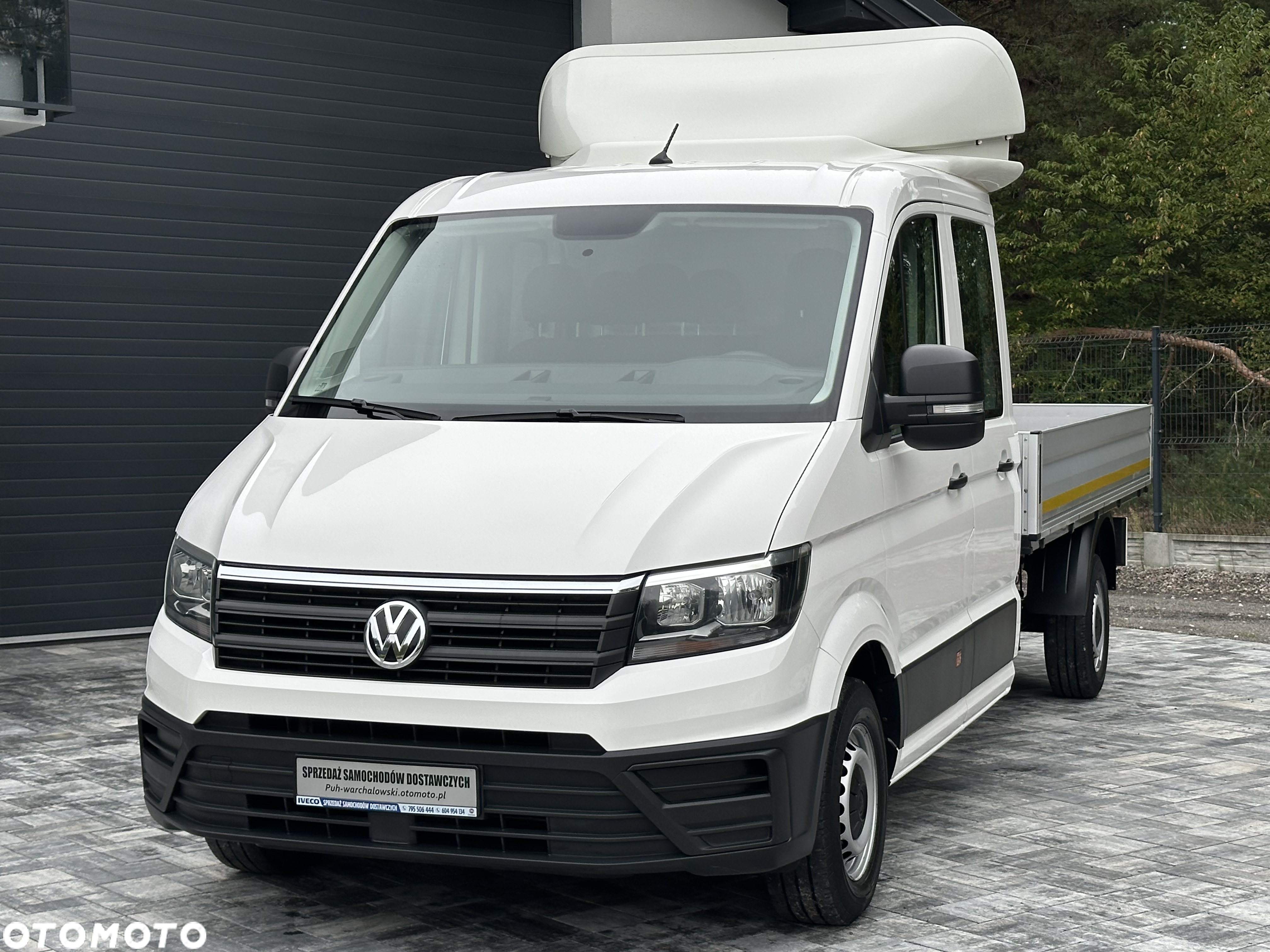 Volkswagen Crafter DOKA 7 osób / Skrzynia 3.5m / Gwarancja producenta do 07.2026 lub 200.000km / Salon PL / Serwisowany tylko w ASO VW / Pełna dokumentacja / 1 właściciel / FV23% - 13