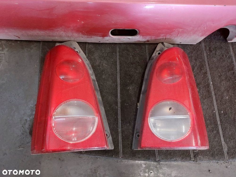 KOMPLETNY TYŁ OPEL AGILA A Z586 KLAPA ZDERZAK LAMPY - 2