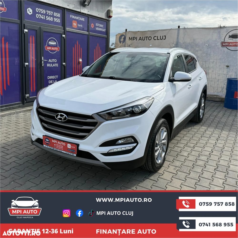 Hyundai Tucson blue 1.7 CRDi 2WD DCT Advantage - 1