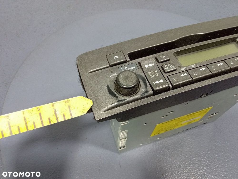 HONDA CIVIC VII RADIO CD FABRYCZNE OEM 39101-S5S-G810 - 6