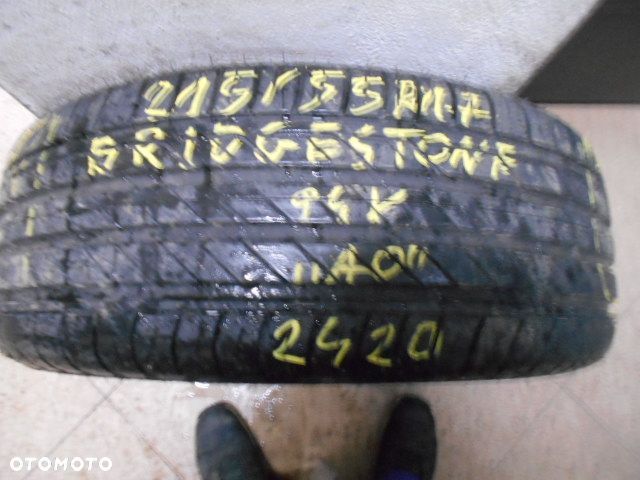 Opona pojedyńcza 215/55r17 bridgestone turanza t001 7,5mm lato AO - 1